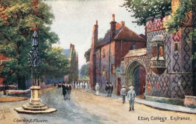 Eton College autorstwa Charles Edwin Flower