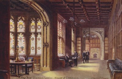 Lobby Wydziału "Oko", Izba Gmin autorstwa Charles Edwin Flower