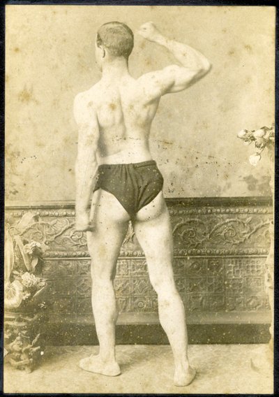 Portret siłacza, ok. 1890 autorstwa Charles Eisenmann