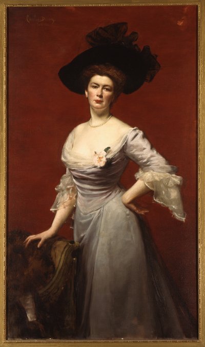 Portret Elinor Medill Paterson autorstwa Charles Emile Auguste Carolus Duran