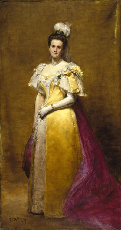 Portret Emily Warren Roebling, 1896 autorstwa Charles Emile Auguste Carolus Duran