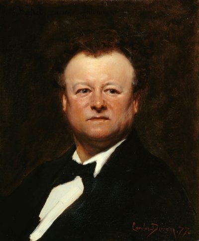 Portret Jean-François Berthelier 1830-1888, 1877. autorstwa Charles Emile Auguste Carolus Duran