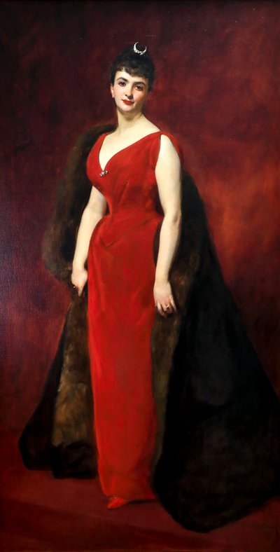 Portret pani Edgard Stern autorstwa Charles Emile Auguste Carolus Duran