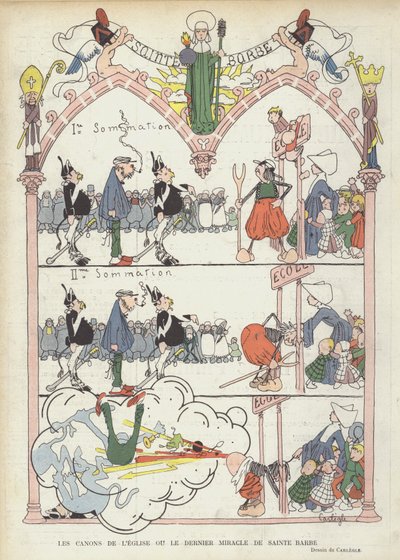Ilustracja do Le Rire autorstwa Charles Emile Egli