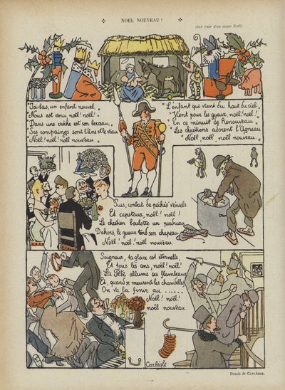 Ilustracja do Le Rire autorstwa Charles Emile Egli