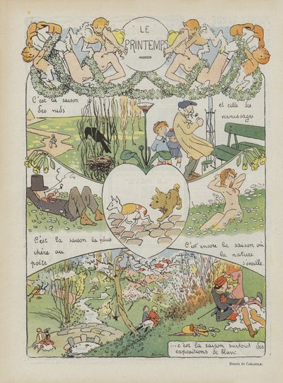Ilustracja do Le Rire autorstwa Charles Emile Egli