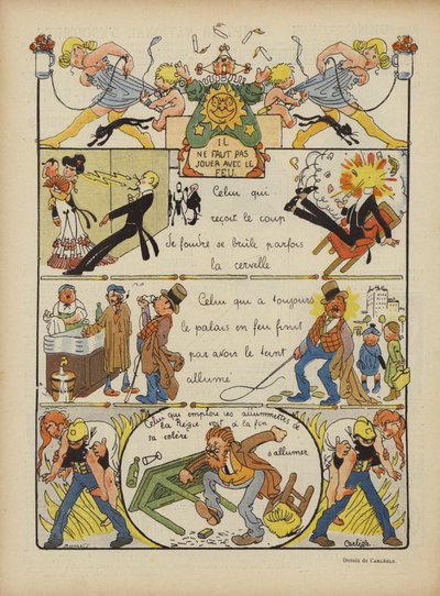 Ilustracja do Le Rire autorstwa Charles Emile Egli