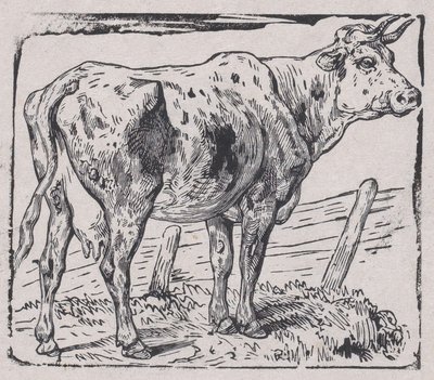 Krowa, ca. 1853. autorstwa Charles Emile Jacque