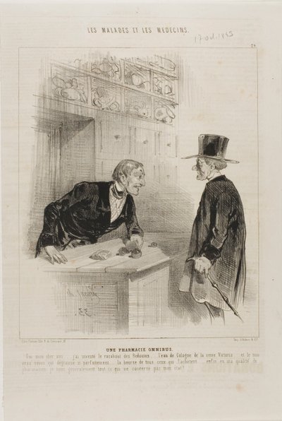 Apteka na każdą potrzebę (tablica 24) autorstwa Charles Emile Jacque