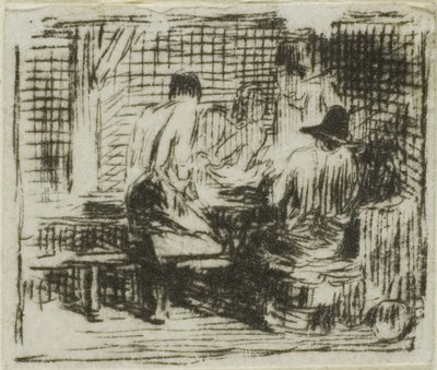 Pijacy autorstwa Charles Emile Jacque