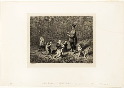 Ciężki : silny! Ciężki : silny! Bardzo poważna! autorstwa Charles Emile Jacque