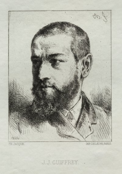 JJ Guiffrey autorstwa Charles Emile Jacque