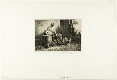 Mały! Mały! autorstwa Charles Emile Jacque