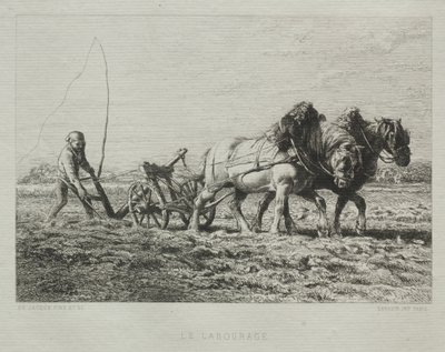 Orka autorstwa Charles Emile Jacque