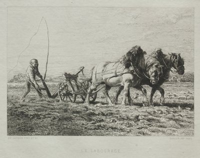 Orka. autorstwa Charles Emile Jacque