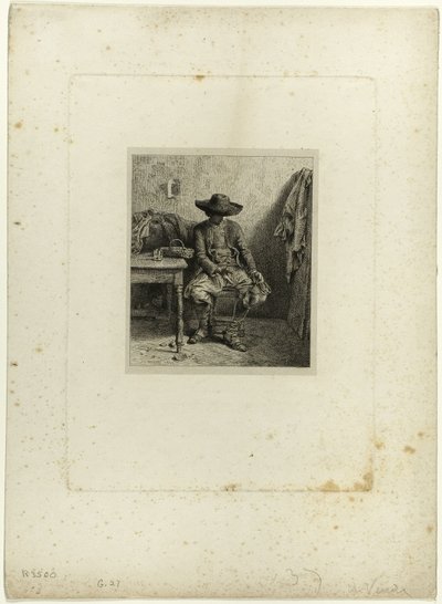 The Broken Crock autorstwa Charles Emile Jacque