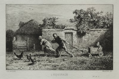 Załoga autorstwa Charles Emile Jacque