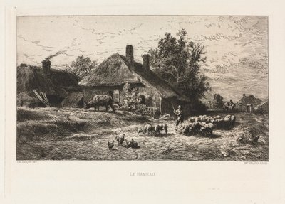 Hamlet autorstwa Charles Emile Jacque
