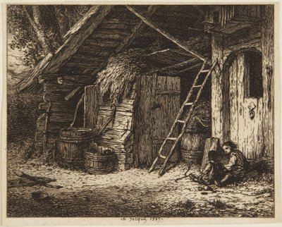 Kurzy zamach stanu - 1849 autorstwa Charles Emile Jacque