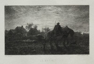 Poranek autorstwa Charles Emile Jacque