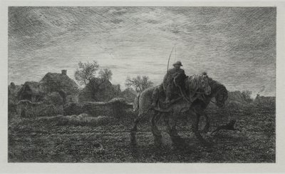 Poranek autorstwa Charles Emile Jacque
