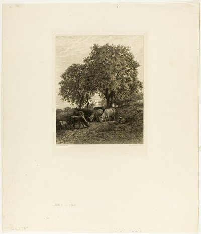 Reszta autorstwa Charles Emile Jacque