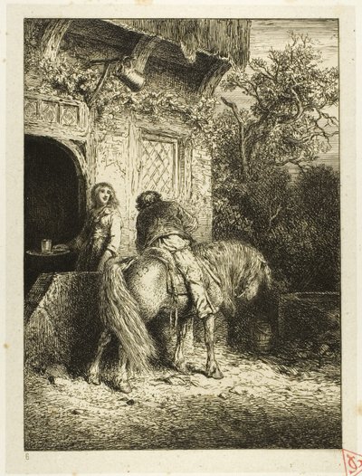 Jeździec autorstwa Charles Emile Jacque