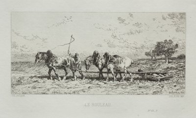 Wałek autorstwa Charles Emile Jacque