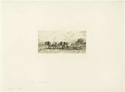 The Roller autorstwa Charles Emile Jacque