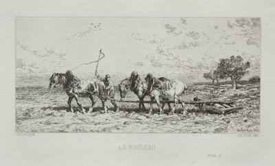 Wałek, 1868. autorstwa Charles Emile Jacque