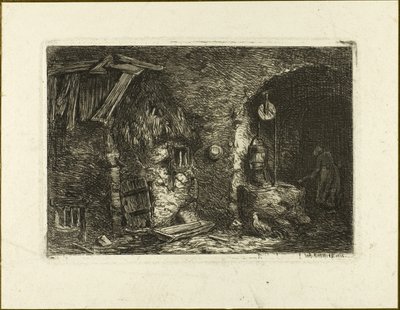 Studnia autorstwa Charles Emile Jacque