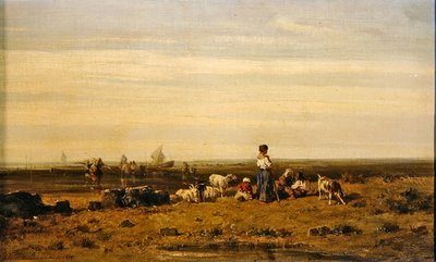 Zatrzymaj się nad morzem autorstwa Charles Émile de Tournemine