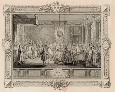 Levé du Roy Grobla króla Ludwika XVI, 1774-1775 . autorstwa Charles Emmanuel Patas