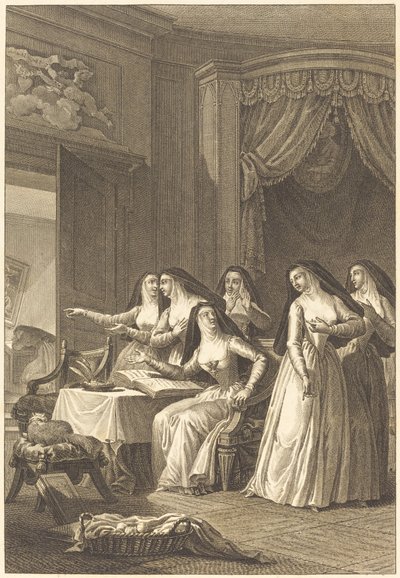 Siostra Jane autorstwa Charles Emmanuel Patas after Charles Monnet