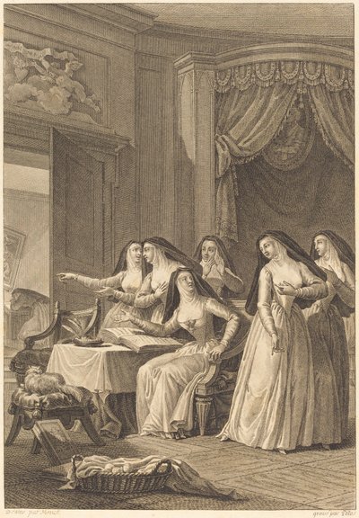 Siostra Jane autorstwa Charles Emmanuel Patas after Charles Monnet