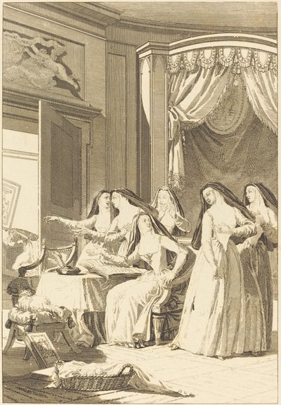 Siostra Jane autorstwa Charles Emmanuel Patas after Charles Monnet