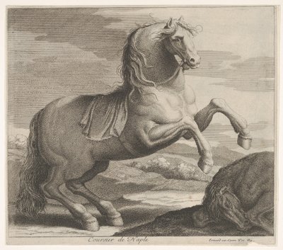 Kurier z Neapolu. autorstwa Charles Errard le fils
