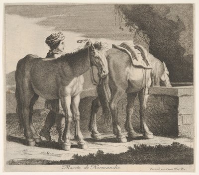 Stoły Normandii. autorstwa Charles Errard le fils