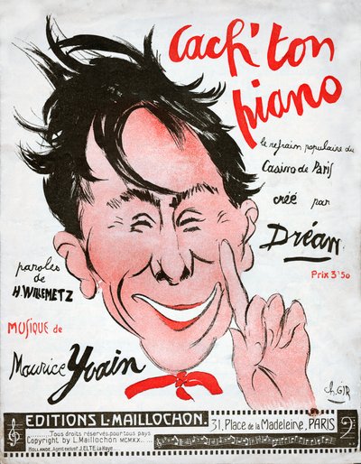 Aleksandra Dreana. (grafika ok. 1930) autorstwa Charles Felix Gir