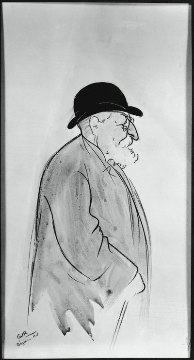 Charles Camille Saint-Saens autorstwa Charles Felix Gir