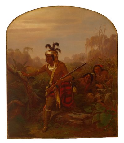 Wódz Billy Bowlegs autorstwa Charles Ferdinand Wimar