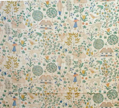 Dom, który zbudował Jack, wyprodukowany przez Morton Sundour autorstwa Charles Francis Annesley Voysey