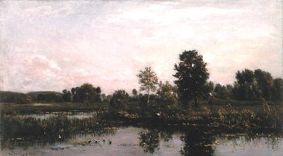 Zakręt rzeki Oise autorstwa Charles Francois Daubigny