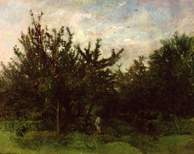 Sad jabłkowy autorstwa Charles Francois Daubigny