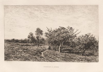 Jabłonie w Auvers Jabłonie w Auvers, 1877. autorstwa Charles Francois Daubigny