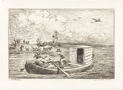 Słowo Cambronne autorstwa Charles Francois Daubigny