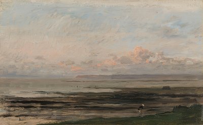 Morze w czasie odpływu autorstwa Charles Francois Daubigny