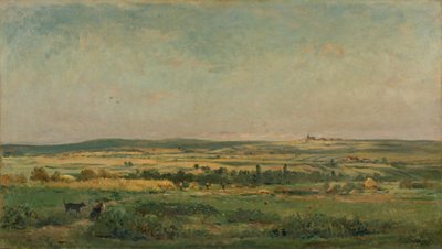 zbiory zbóż autorstwa Charles Francois Daubigny