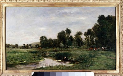 Obraz doliny Arques autorstwa Charlesa Francois Daubigny autorstwa Charles Francois Daubigny