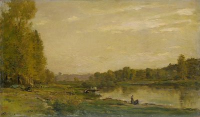 Krajobraz nad Oise autorstwa Charles Francois Daubigny